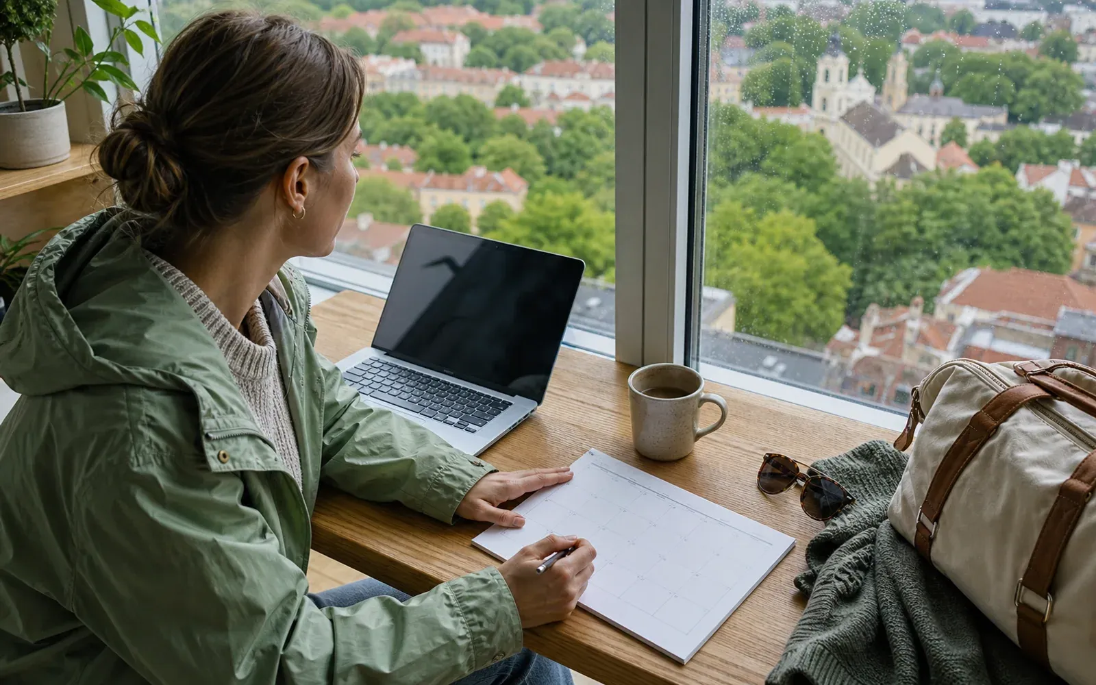 Remote professional planning when to stay in Lithuania as the seasons change