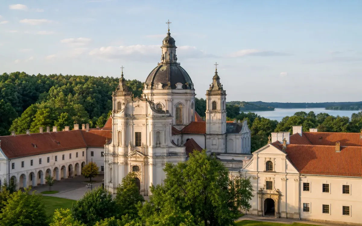 Pažaislio vienuolyno barokinis ansamblis prie Kauno marių