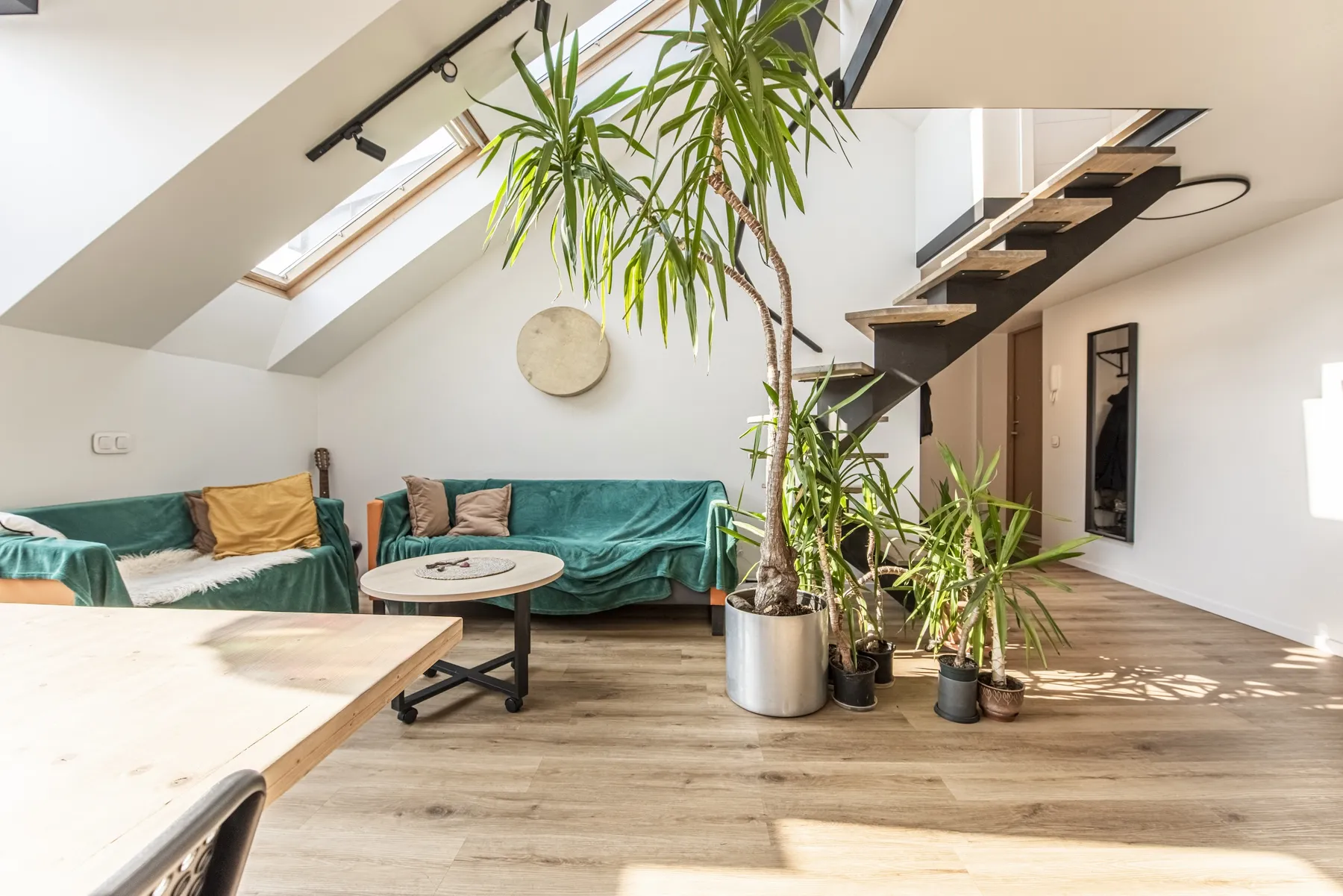 Bright Sparta Home shared space in central Kaunas